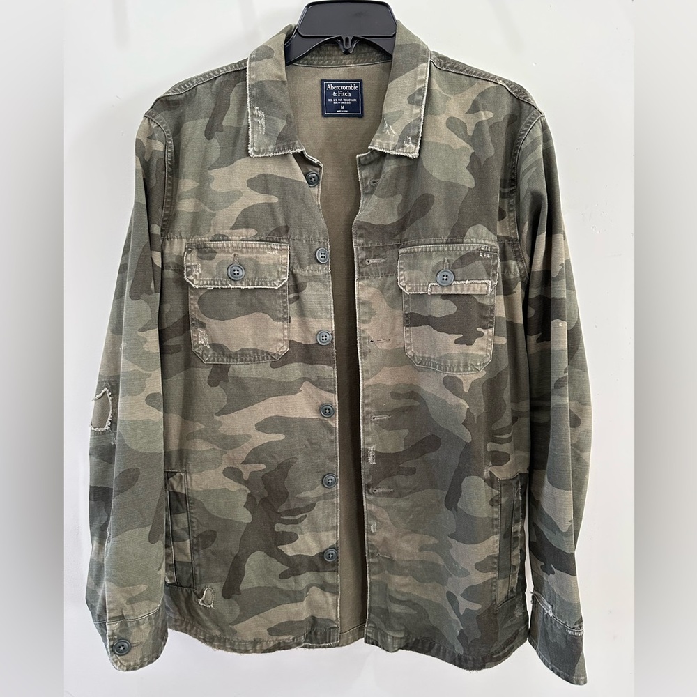 Abercrombie & Fitch Men's Camouflage Jacket